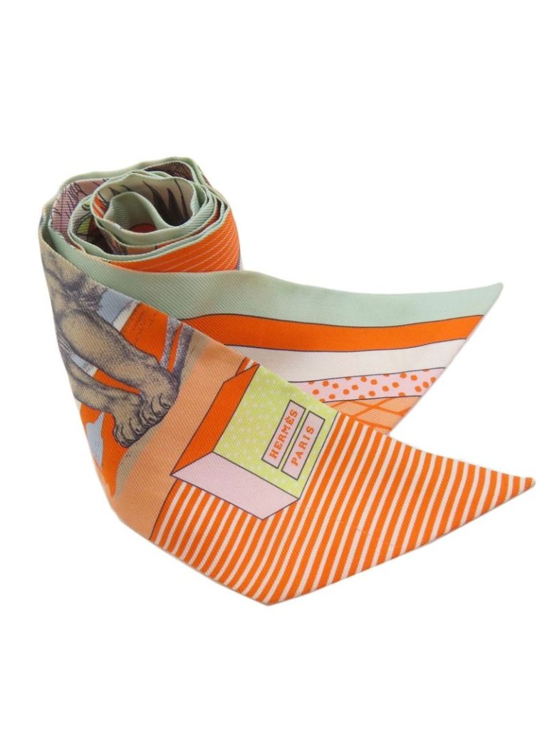 Hermes Twilly Scarf Silk